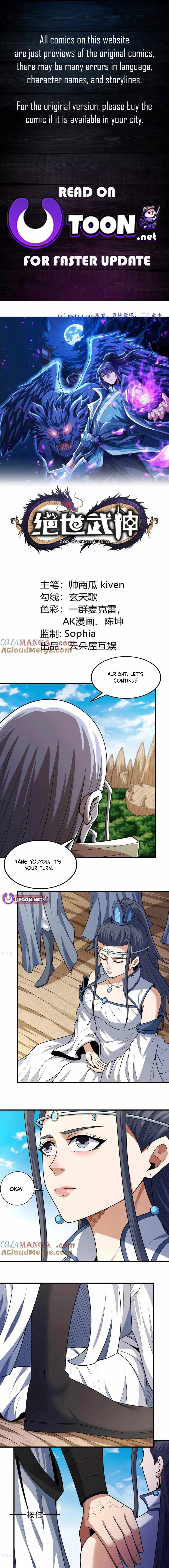 God of Martial Arts Chapter 810 1